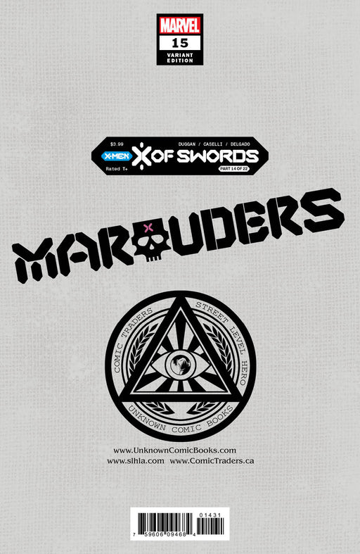 Marauders #15 Unknown Comic Dave Rapoza Exclusive Virgin Var Xos (11/11/2020) - for just $20! 