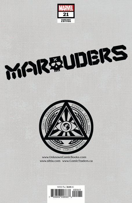 Marauders #21 Unknown Comics David Nakayama Exclusive Var Gala (06/02/2021) - for just $10! 