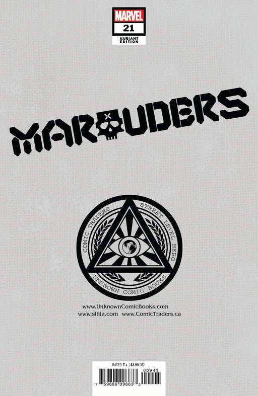 Marauders #21 Unknown Comics David Nakayama Exclusive Virgin Var Gala (06/02/2021) - for just $20! 