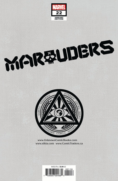 Marauders #22 Unknown Comics Stephen Segovia Exclusive Var (07/21/2021) - for just $10! 