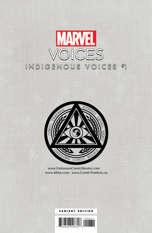 Marvels Voices Indigenous Voices #1 Unknown Comic David Mack Exclusive Virgin Var (11/25/2020) - for just $20! 