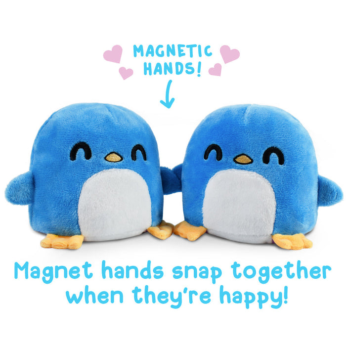 TeeTurtle Reversible Penguin: Blue/Purple Plushmate (Mini) - for just $16.99! 