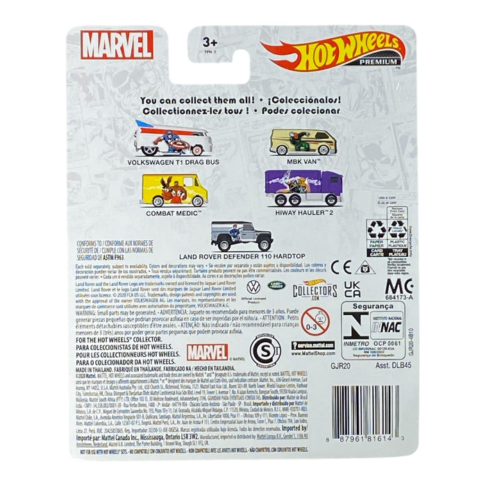 Hot Wheels MBK Van - Premium Series Marvel 2/5 - for just $4.99! 