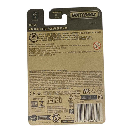 Matchbox MBX Load Lifter / Chargeuse MBX - 2025 Matchbox Series 48/125 - for just $1.79! 