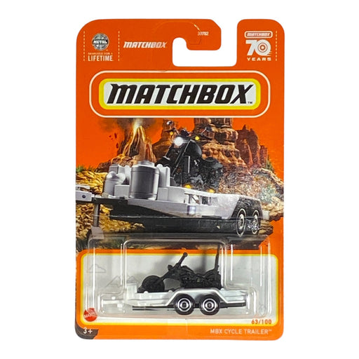 Matchbox MBX Cycle Trailer - Chopper Style - 70 Years Series 63/100 - for just $1.79! 
