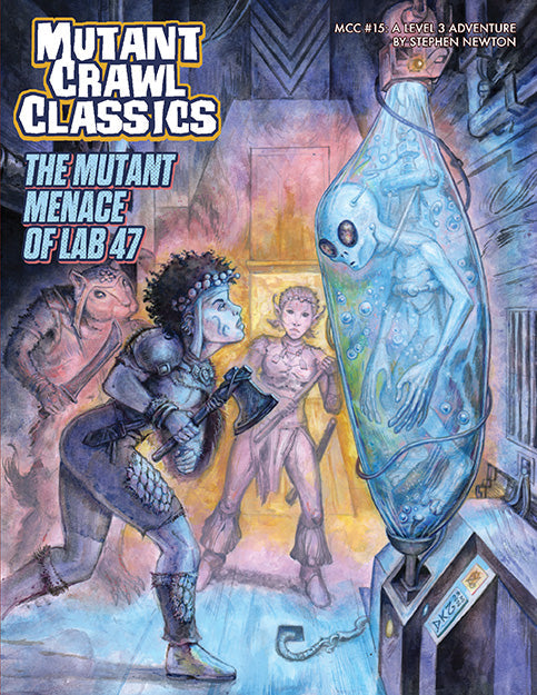 Mutant Crawl Classics: #15 - the Mutant Menace of Lab 47 - for just $10.99! 