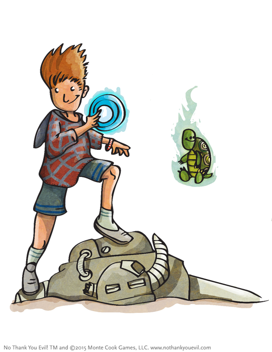 No Thank You, Evil! RPG: A Family-Friendly Adventure in the World of Storia - for just $39.99! 
