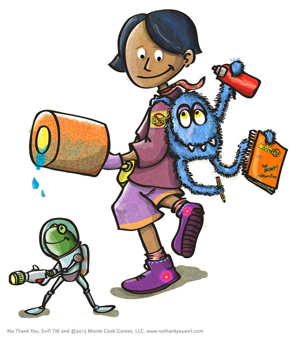 No Thank You, Evil! RPG: A Family-Friendly Adventure in the World of Storia - for just $39.99! 