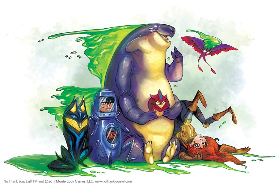 No Thank You, Evil! RPG: A Family-Friendly Adventure in the World of Storia - for just $39.99! 