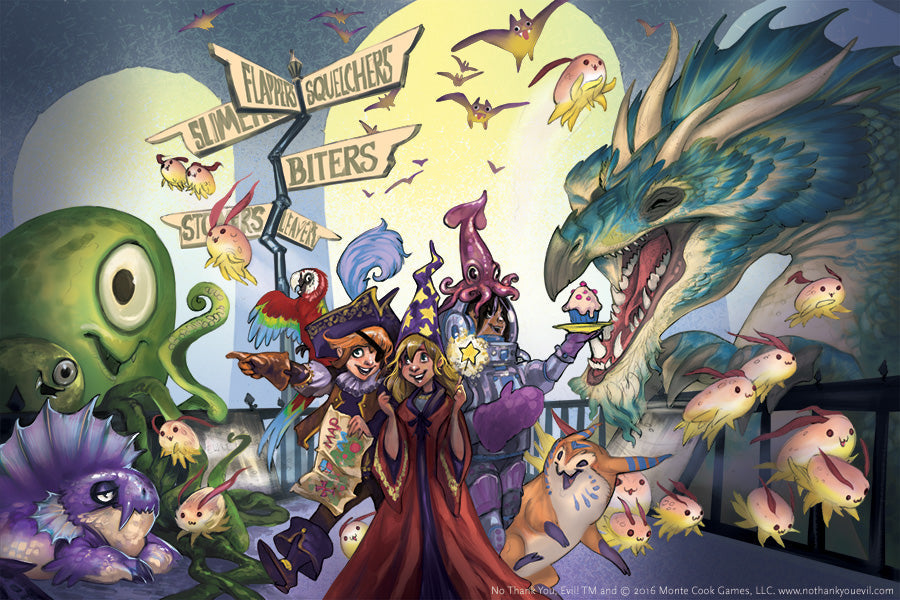 No Thank You, Evil! RPG: A Family-Friendly Adventure in the World of Storia - for just $39.99! 