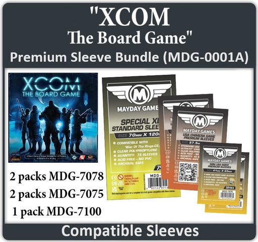 "XCom: The Board Game" Compatible Card Sleeve Bundle - for just $9.75! 