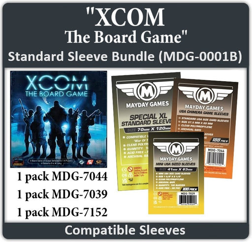 "XCom: The Board Game" Compatible Card Sleeve Bundle - for just $9.75! 
