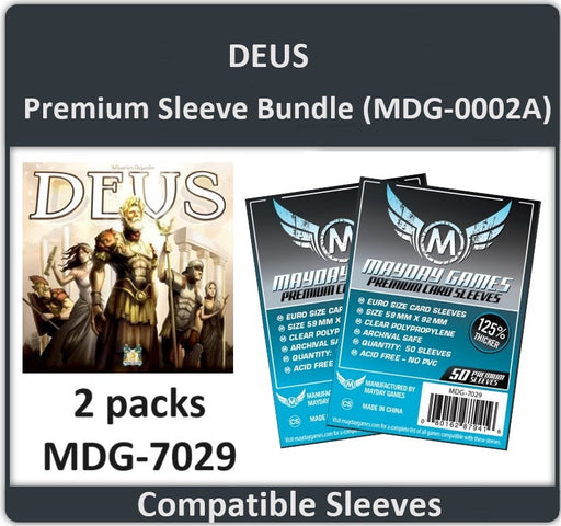 "Deus" Compatible Card Sleeve Bundle - for just $2.75! 
