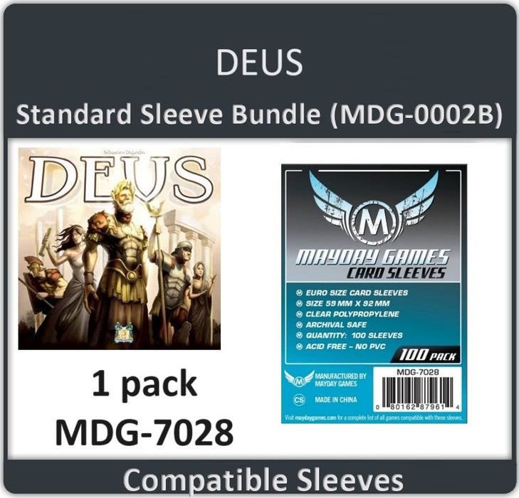 "Deus" Compatible Card Sleeve Bundle - for just $2.75! 