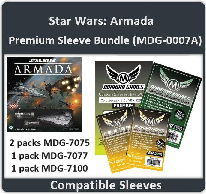 "Star Wars Armada" Compatible Card Sleeve Bundle - for just $9.75! 