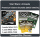 "Star Wars Armada" Compatible Card Sleeve Bundle - for just $9.75! 