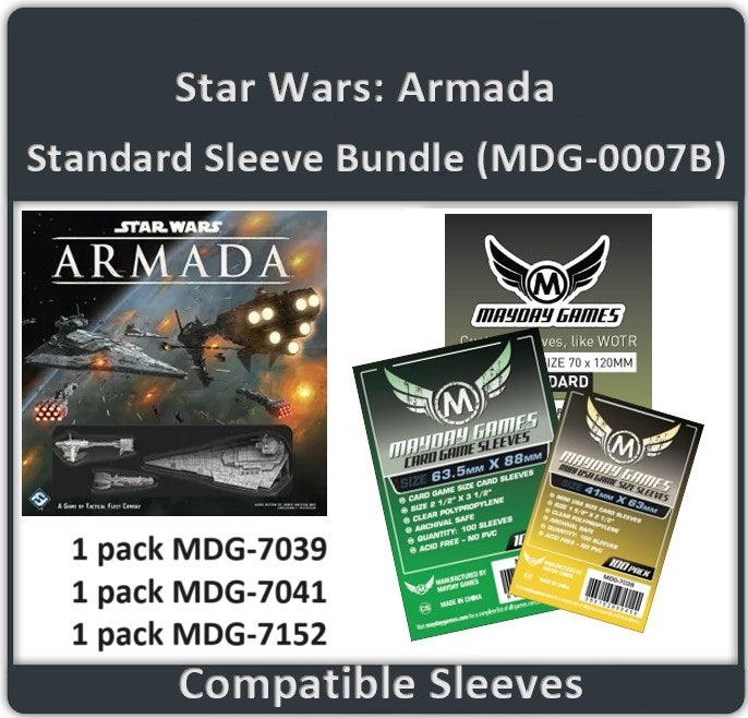 "Star Wars Armada" Compatible Card Sleeve Bundle - for just $9.75! 