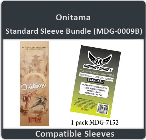"Onitama" Compatible Card Sleeve Bundle - for just $5! 