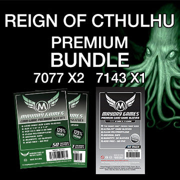 "Pandemic: Reign of Cthulhu" Compatible Card Sleeve Bundle - for just $6.75! 