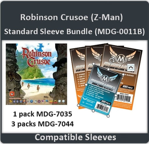 "Robinson Crusoe" (Z-Man Games) Compatible Card Sleeve Bundle - for just $10.25! 