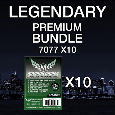"Legendary" Compatible Card Sleeve Bundle - for just $13.75! 