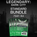 "Legendary: Dark City" Compatible Card Sleeve Bundle - for just $11! 
