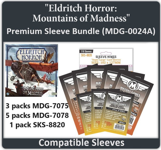 "Eldritch Horror: Mountains of Madness" Card Sleeve Bundle - for just $15.75! 