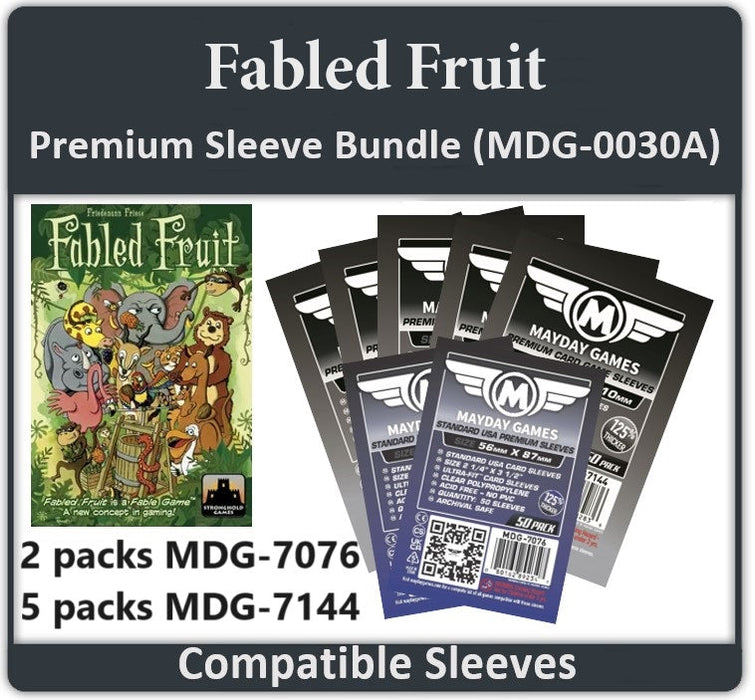 "Fabled Fruit" Compatible Card Sleeve Bundle - for just $16.25! 