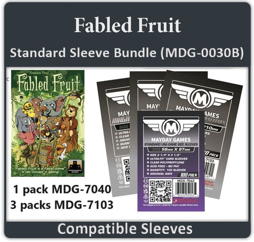 "Fabled Fruit" Compatible Card Sleeve Bundle - for just $16.25! 