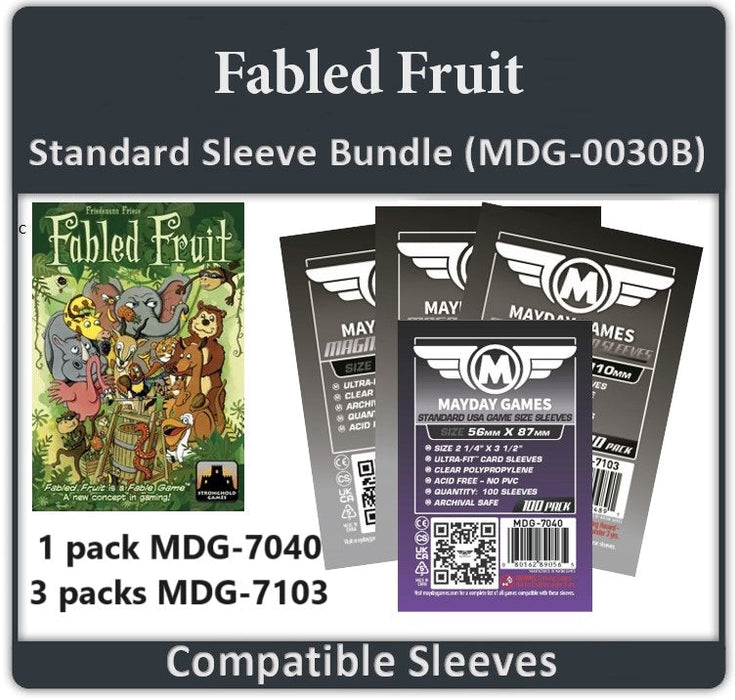 "Fabled Fruit" Compatible Card Sleeve Bundle - for just $16.25! 