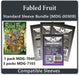 "Fabled Fruit" Compatible Card Sleeve Bundle - for just $16.25! 