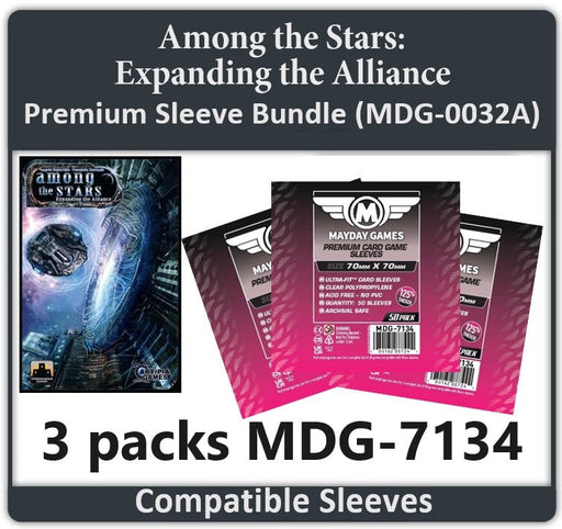 "Among the Stars: Expanding the Alliance" Compatible Card Sleeve Bundle - for just $5.50! 