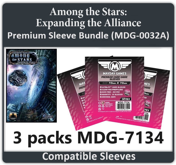 "Among the Stars: Expanding the Alliance" Compatible Card Sleeve Bundle - for just $5.50! 