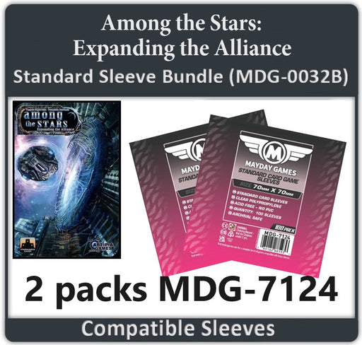"Among the Stars: Expanding the Alliance" Compatible Card Sleeve Bundle - for just $5.50! 