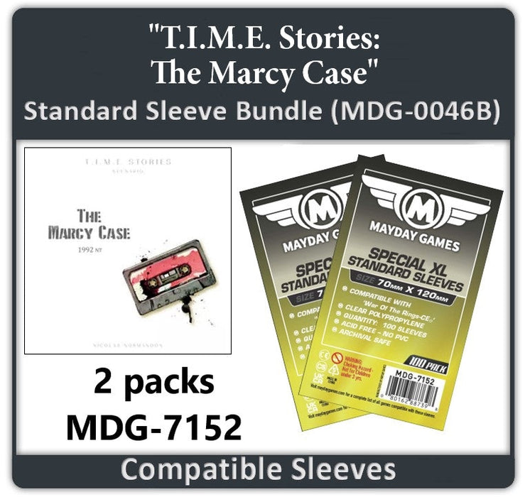 "T.I.M.E. Stories: The Marcy Case" Compatible Card Sleeve Bundle - for just $10! 