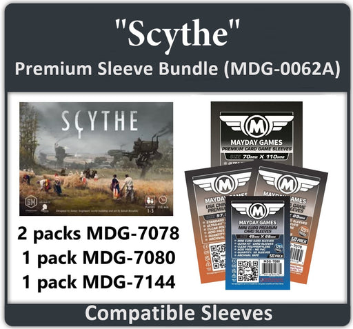 "Scythe" Compatible Card Sleeve Bundle - for just $9.25! 