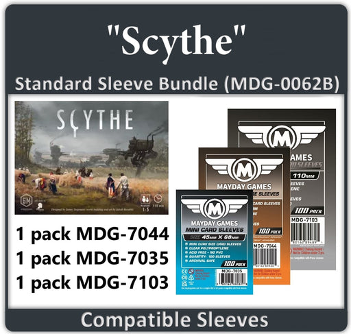 "Scythe" Compatible Card Sleeve Bundle - for just $9.25! 