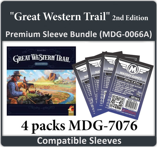 "Great Western Trail" Compatible Card Sleeve Bundle - for just $5.50! 
