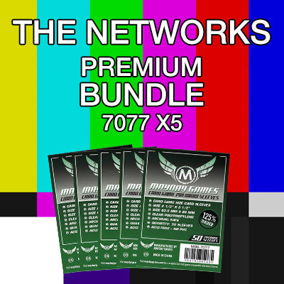 "The Networks" Compatible Card Sleeve Bundle - for just $8.25! 