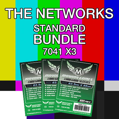 "The Networks" Compatible Card Sleeve Bundle - for just $8.25! 