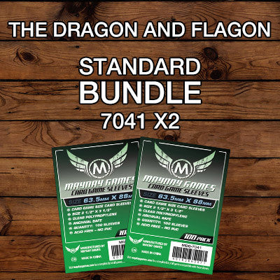 "The Dragon & Flagon" Compatible Card Sleeve Bundle - for just $5.50! 