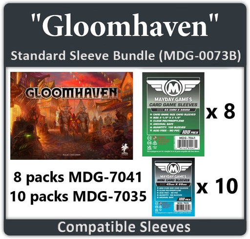 "Gloomhaven" Compatible Card Sleeve Bundle - for just $42! 