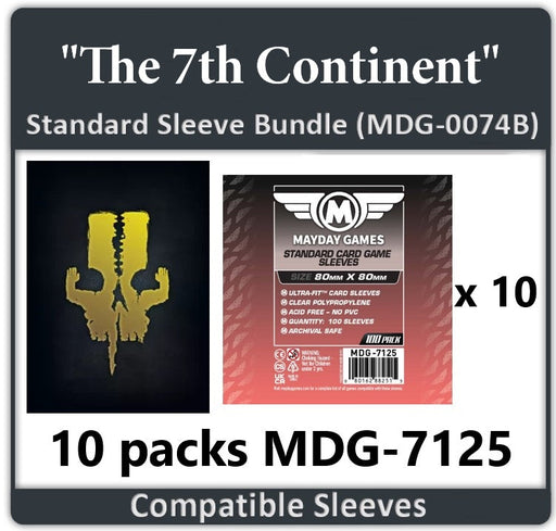 "The 7th Continent" Compatible Card Sleeve Bundle - for just $27.50! 