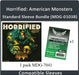 "Horrified: American Monsters" Compatible Card Sleeve Bundle - for just $2.75! 