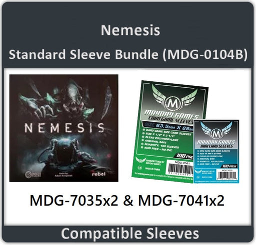 "Nemesis" Compatible Compatible Card Sleeve Bundle - for just $9.50! 