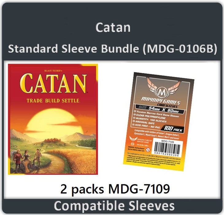 "Catan" Compatible Card Sleeve Bundle - for just $5.50! 