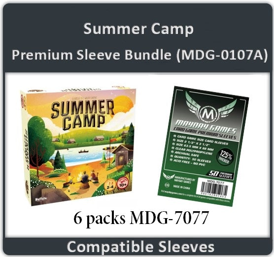 "Summer Camp" Compatible Card Sleeve Bundle - for just $8.25! 