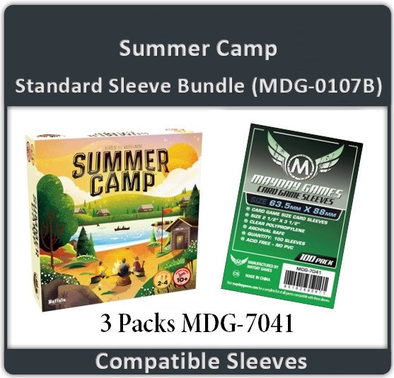 "Summer Camp" Compatible Card Sleeve Bundle - for just $8.25! 