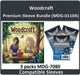 "Woodcraft" Compatible Card Sleeve Bundle - for just $4! 