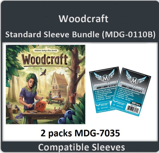 "Woodcraft" Compatible Card Sleeve Bundle - for just $4! 